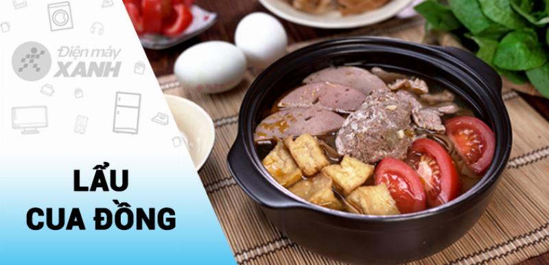 Canh riêu cua đồng quê thơm ngon