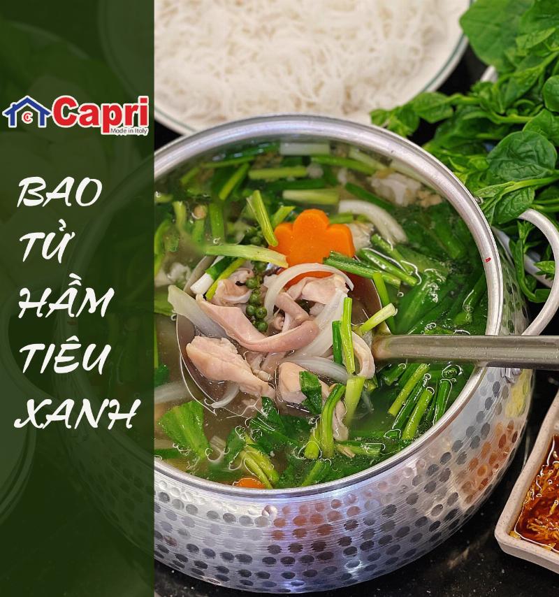 Lẩu bao tử hầm tiêu ngon bổ dưỡng