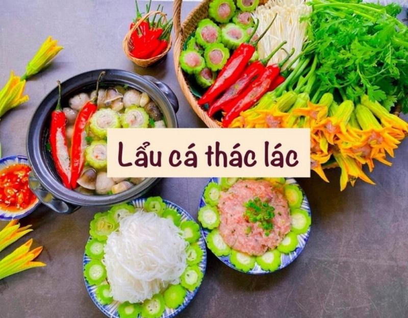 Nguyên Liệu Nấu Lẩu Cá Thác Lác Khổ Qua