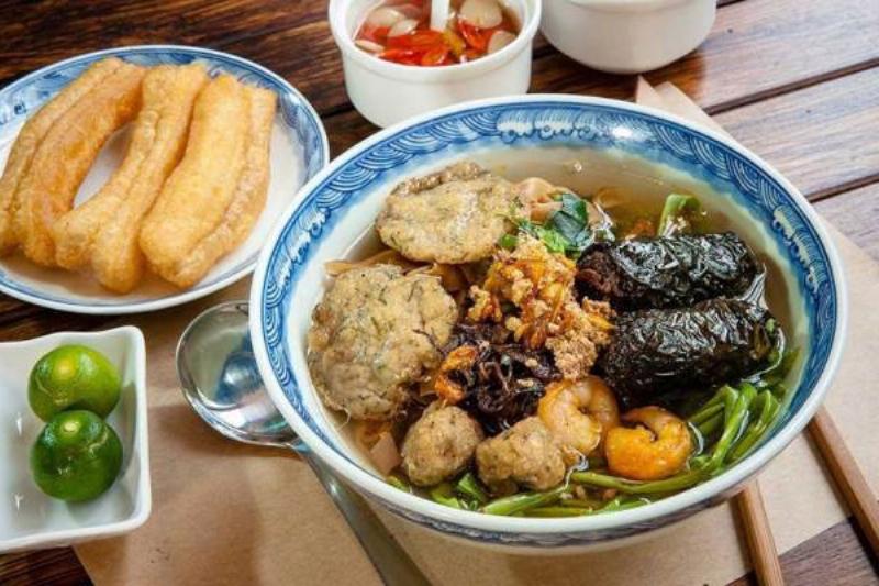 Bánh đa cua Hải Phòng hoàn thành
