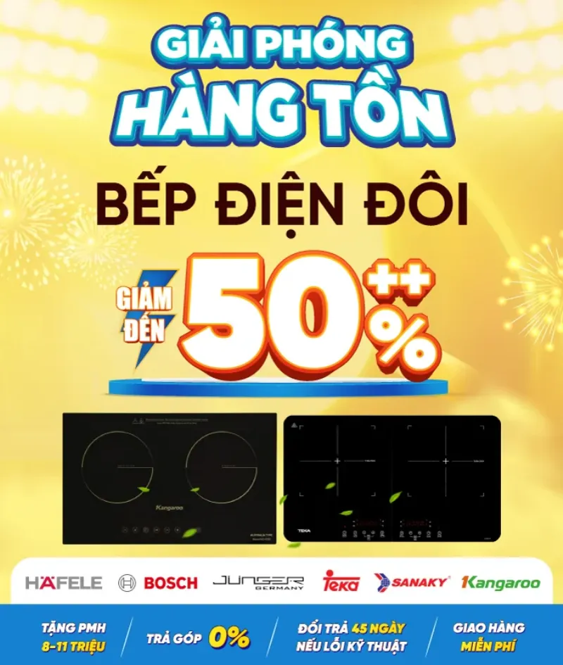Bếp từ điện máy chợ lớn hiện đại