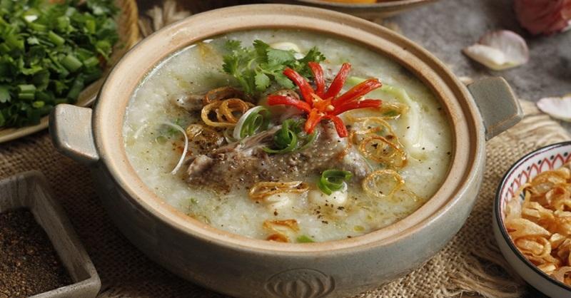 Biến tấu cháo chim bồ câu