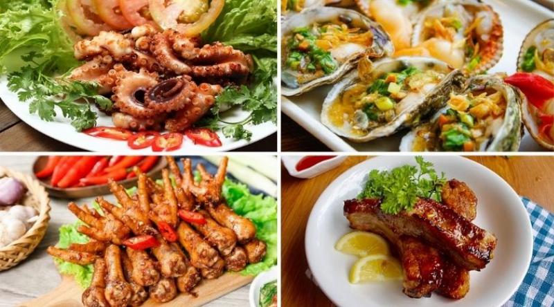 Biến tấu món nướng với rau củ