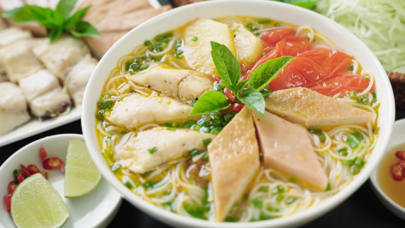 Bún chả cá Nha Trang thơm ngon hấp dẫn