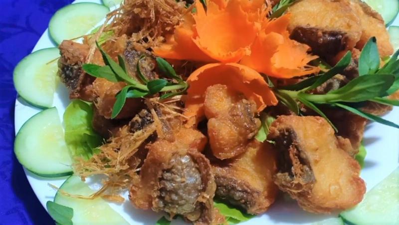 Cá lăng chiên giòn