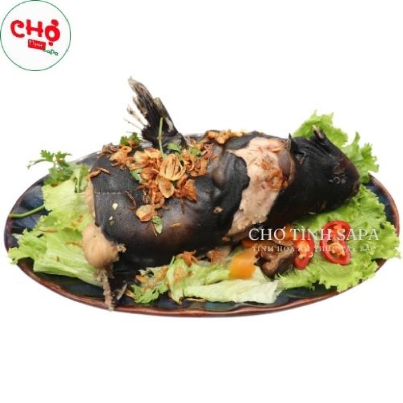Cá lăng hấp xì dầu