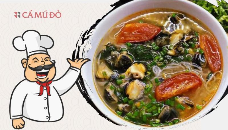Các bước nấu bún ốc miền Bắc