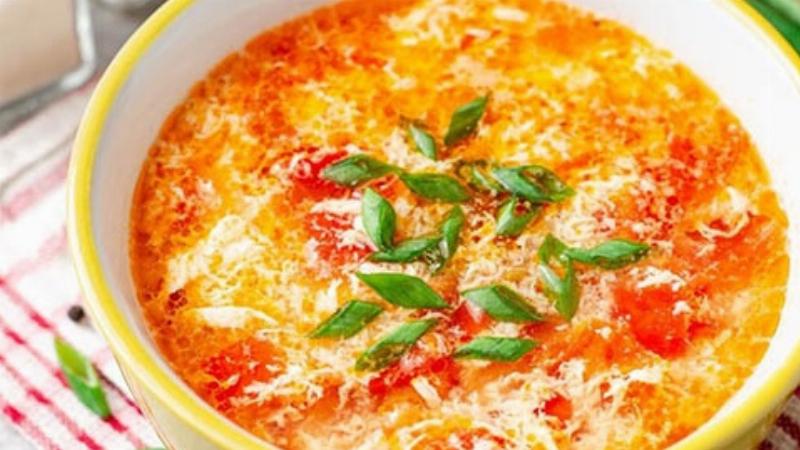Canh cà chua trứng bổ dưỡng cho sức khỏe
