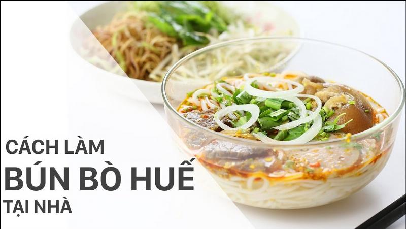 Hướng Dẫn Nấu Bún Bò Chi Tiết