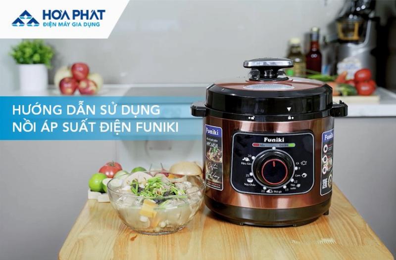 Hướng dẫn sử dụng nồi áp suất điện Máy Xanh
