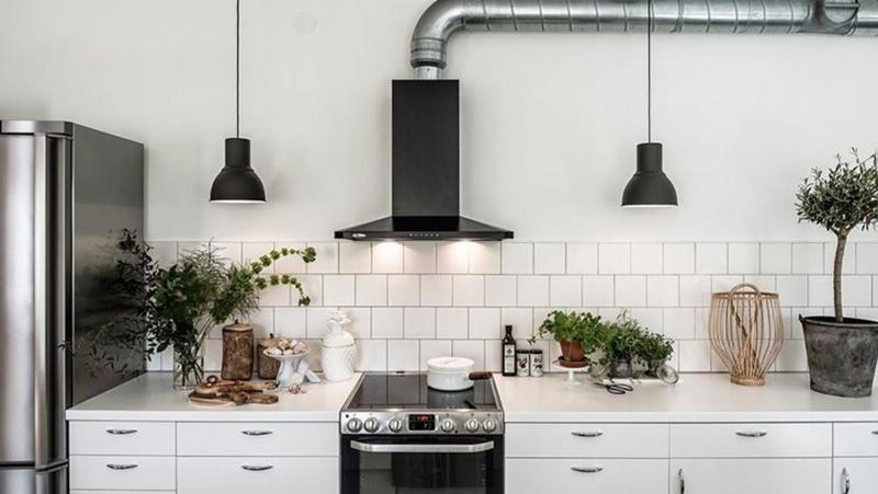 Khoảng cách lắp đặt máy hút mùi chuẩn