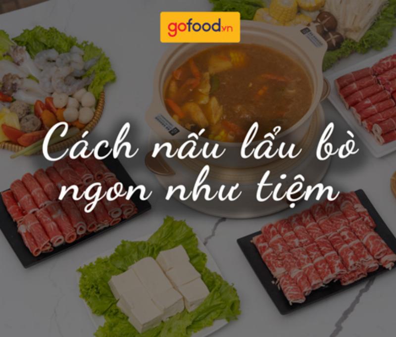 Nấu nước dùng lẩu bò ngon ngọt