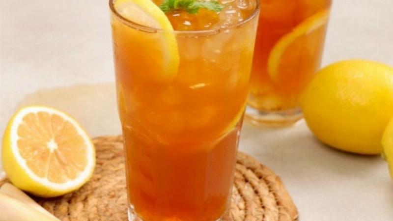 Ly nước chanh ấm truyền thống