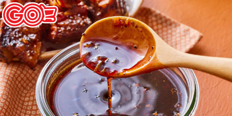 Trộn đều sốt chấm thịt nướng Hàn Quốc