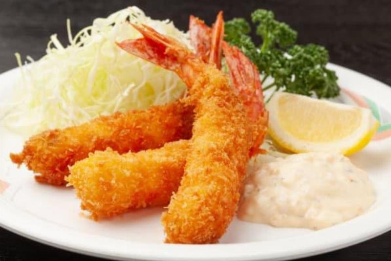 Tôm chiên xù chiên giòn rụm vàng ươm