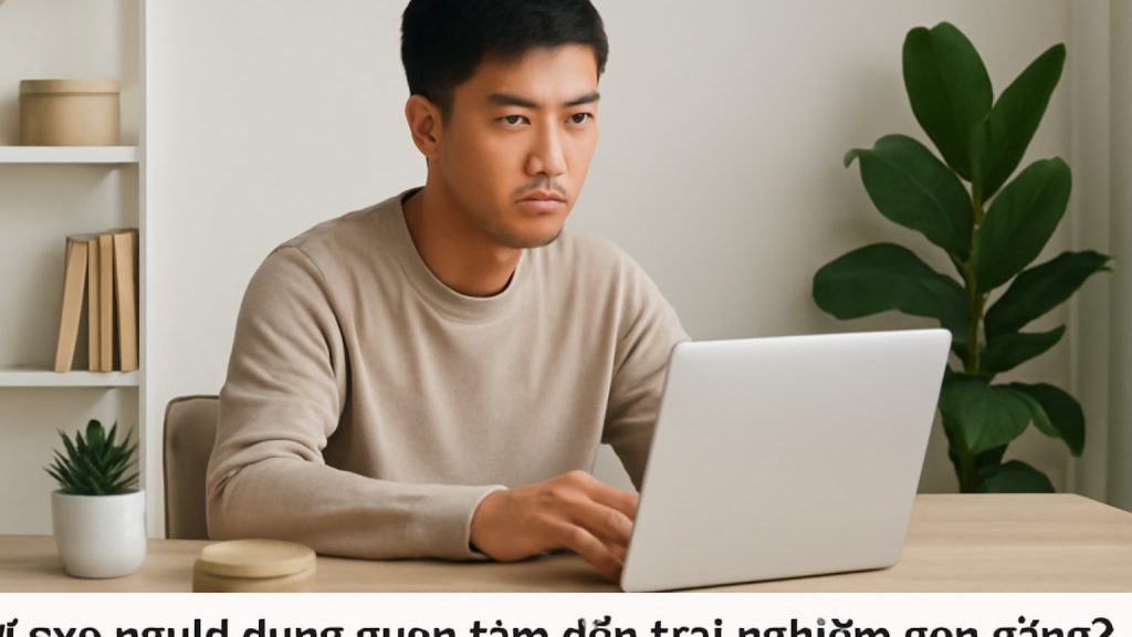 Minh họa: Vì sao người dùng quan tâm đến trải nghiệm gọn gàng?