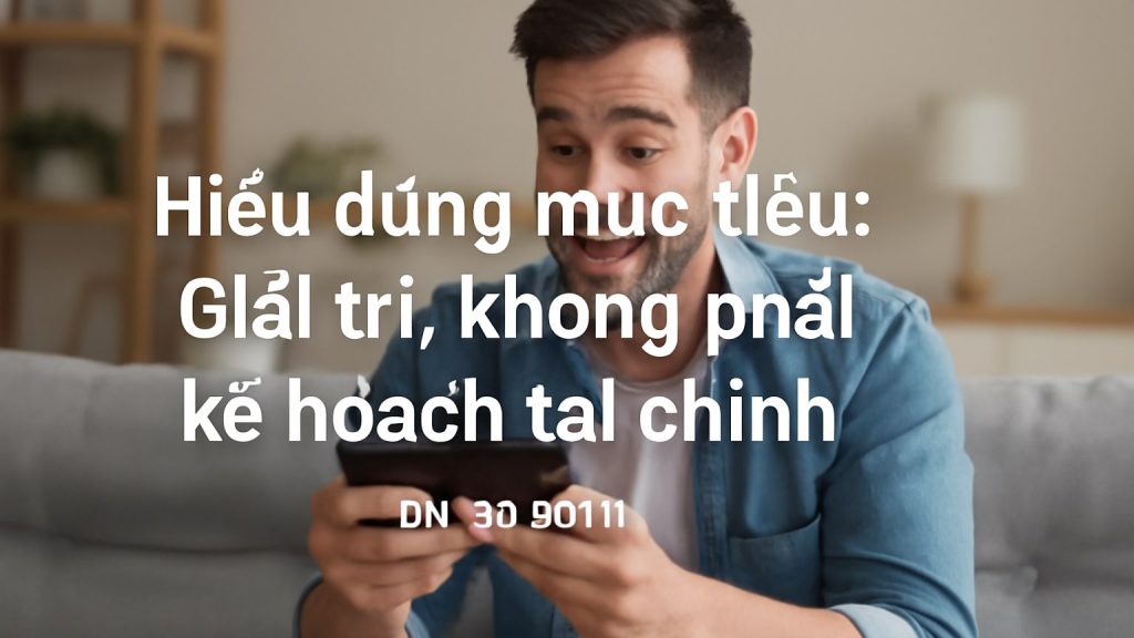 Minh họa: Hiểu đúng mục tiêu: giải trí, không phải kế hoạch tài chính
